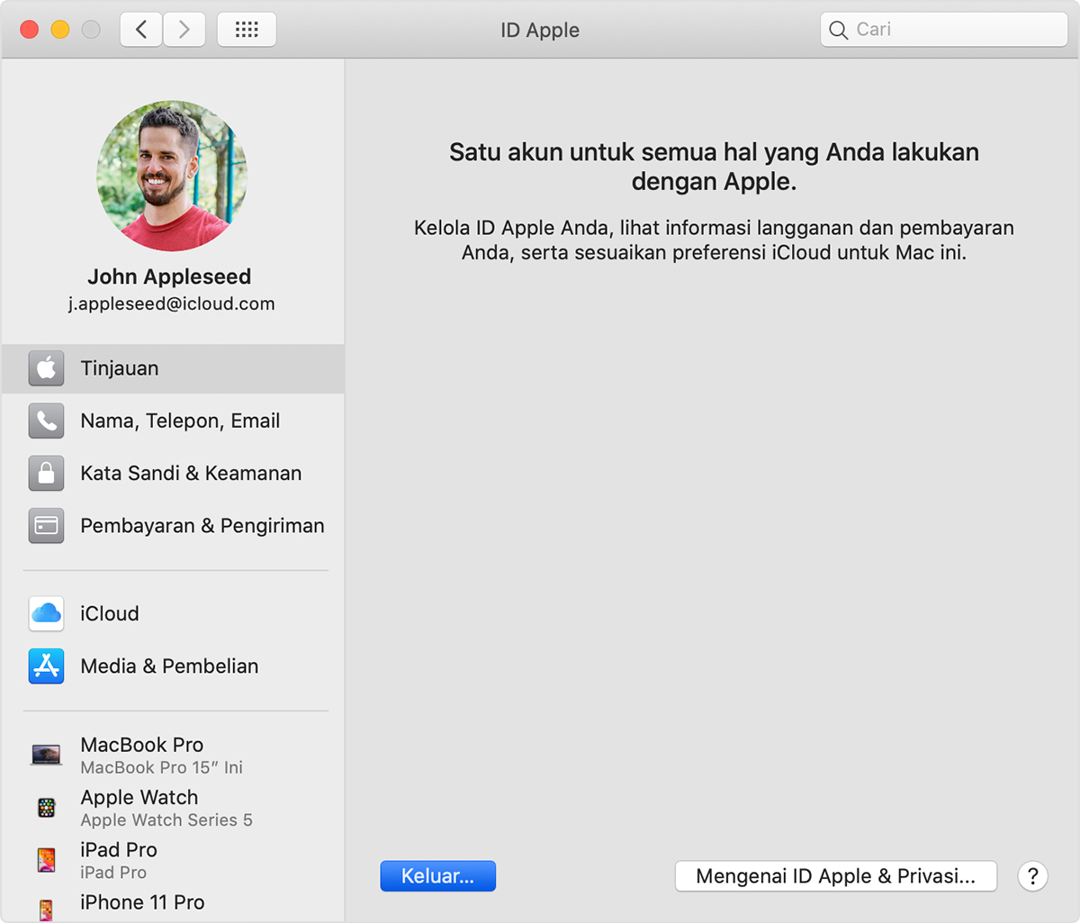 Keluar Dari Icloud Di Iphone Ipad Ipod Touch Apple Tv Atau Mac Apple Support