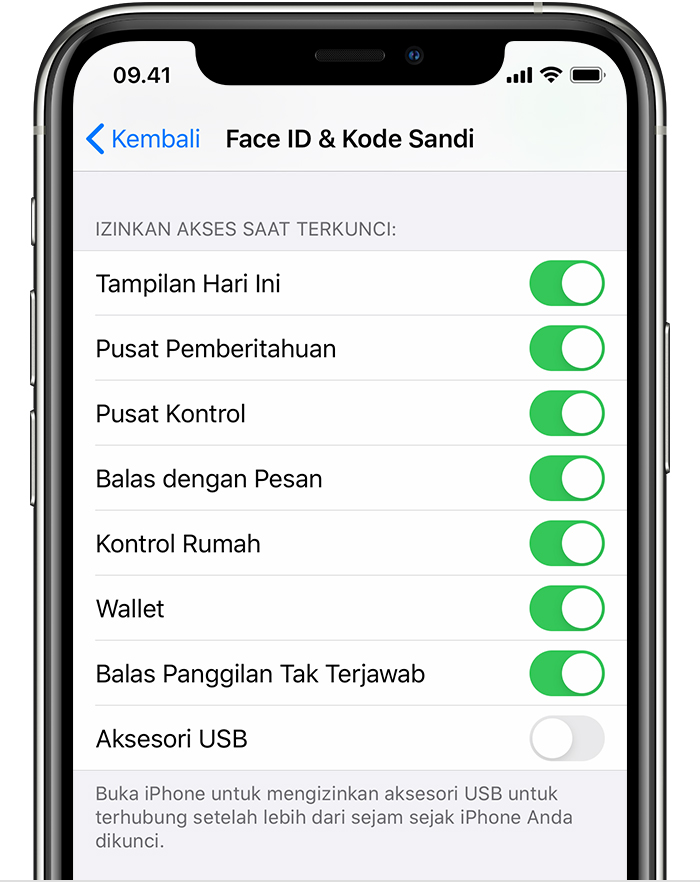 Menggunakan Aksesori Usb Dengan Ios 11 4 1 Dan Versi Lebih Baru Apple Support