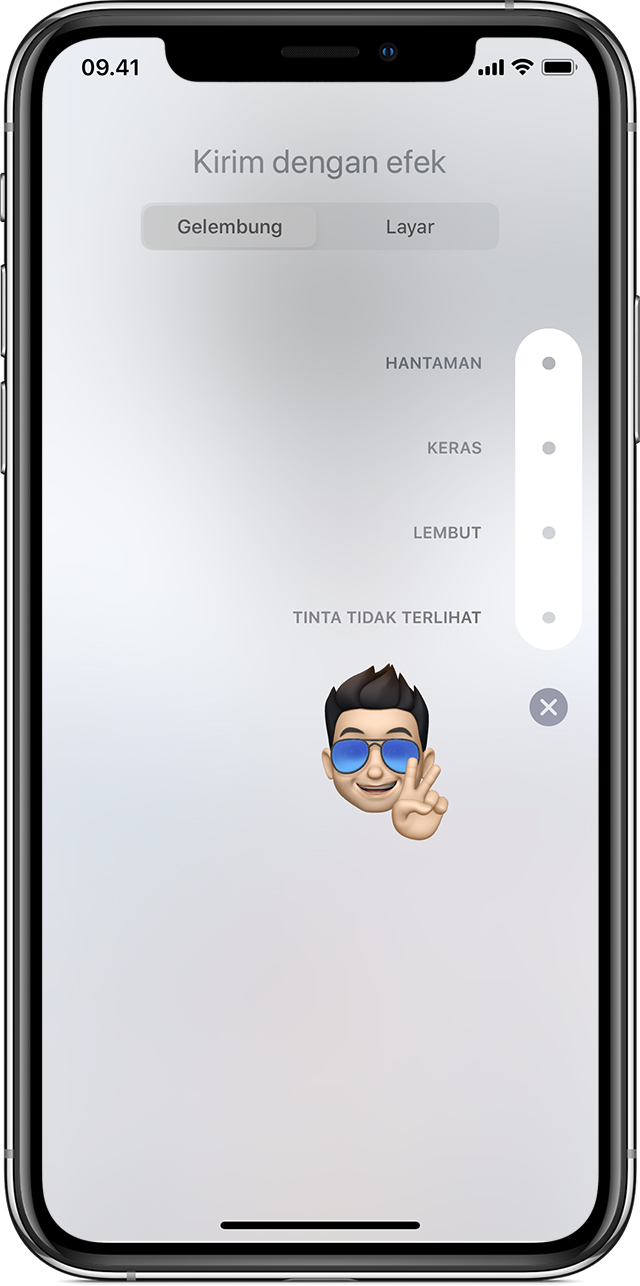 Menggunakan Efek Pesan Dengan Imessage Di Iphone