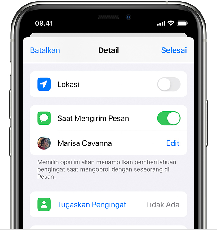 Menggunakan Pengingat Di Iphone Ipad Atau Ipod Touch Apple Support