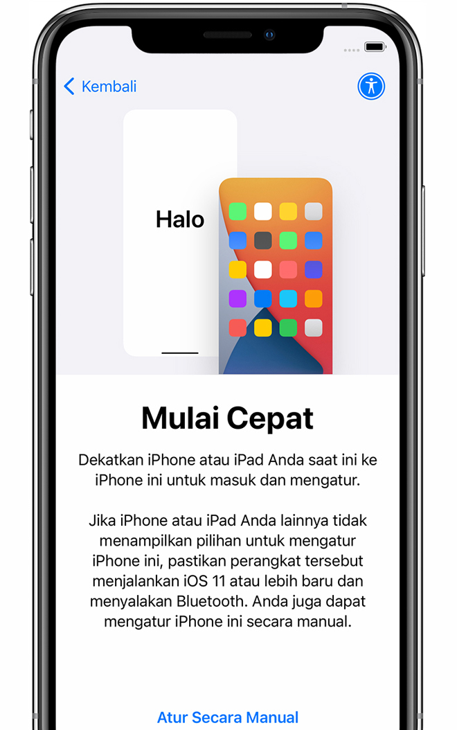 Mengatur Iphone Ipad Atau Ipod Touch Apple Support