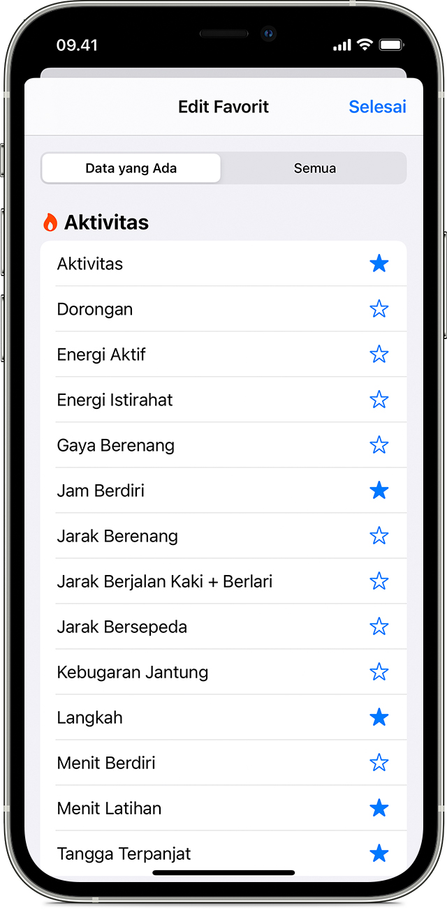 Menggunakan App Kesehatan Di Iphone Atau Ipod Touch Apple Support