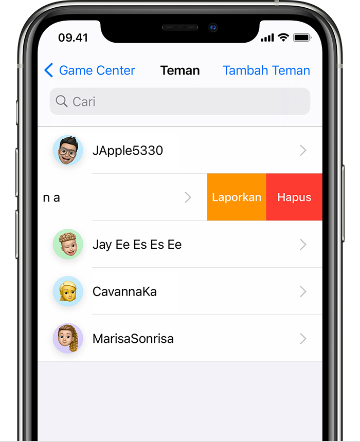 Menggunakan Game Center Untuk Bermain Bersama Teman Apple Support Id