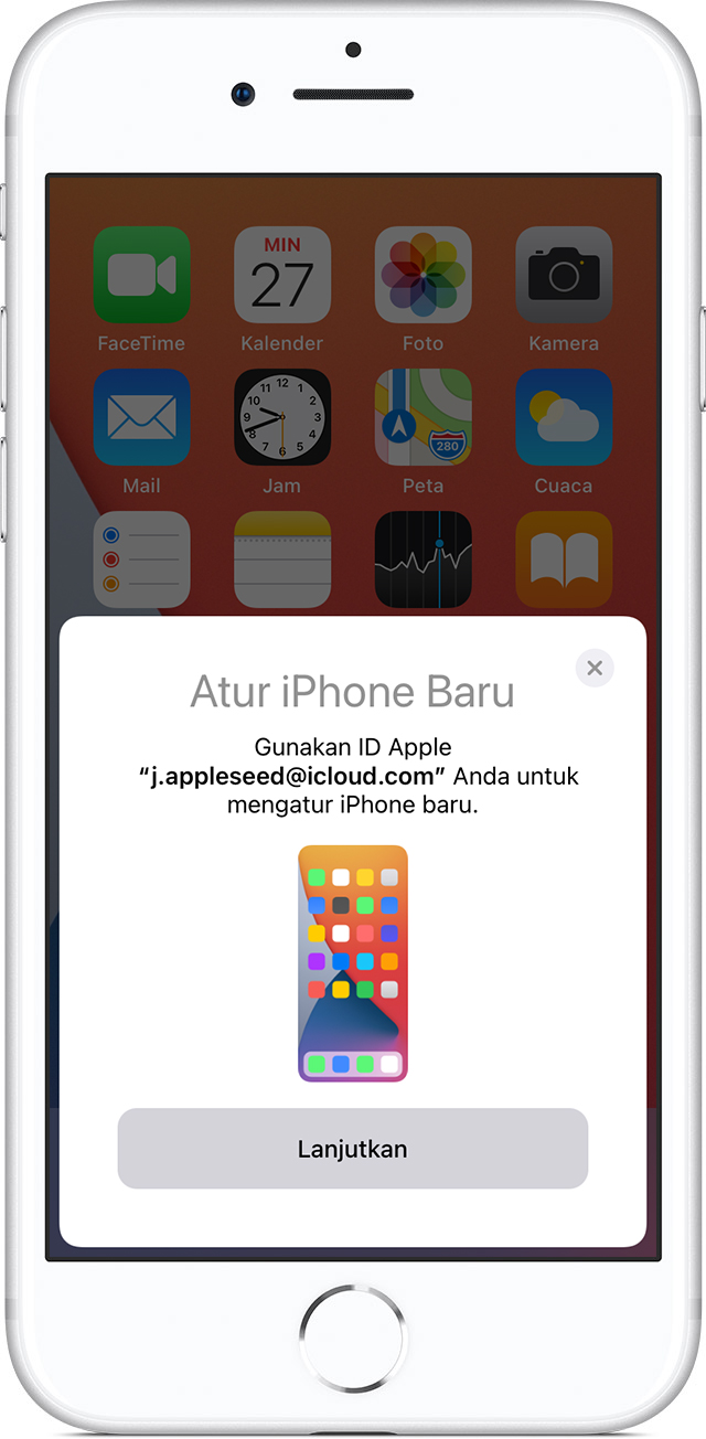Gunakan Mulai Cepat Untuk Mentransfer Data Ke Iphone Ipad Atau Ipod Touch Baru Apple Support Id