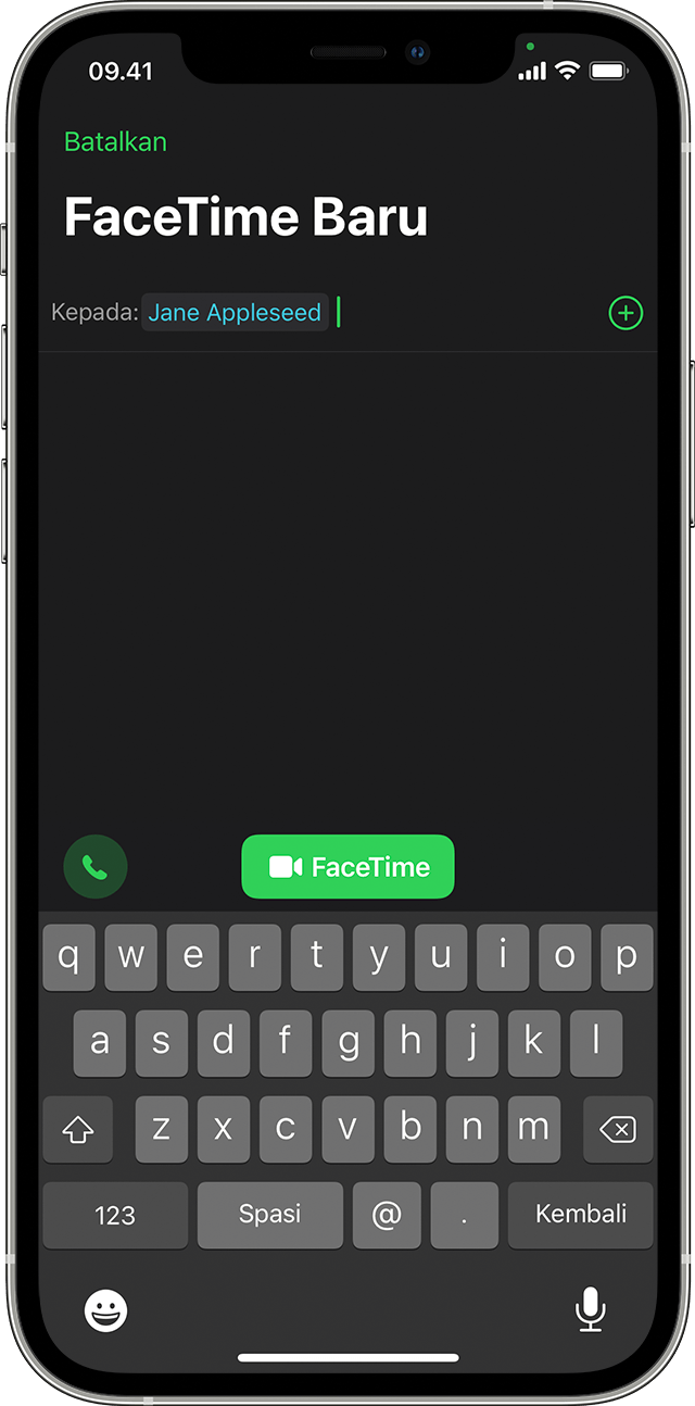 Menggunakan Facetime Dengan Iphone Ipad Atau Ipod Touch Apple Support Id