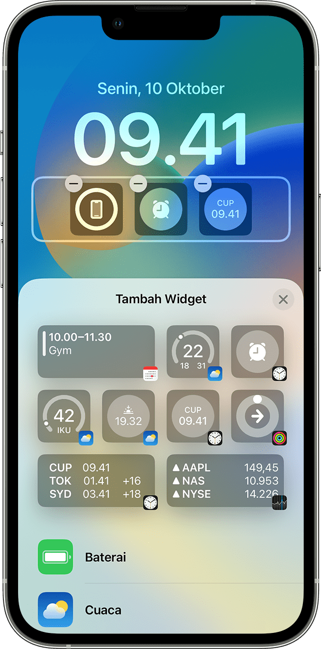 Cara Menambah Widget di iPhone - Langkah 2