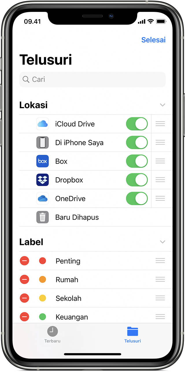 Menggunakan App File Di Iphone, Ipad, Atau Ipod Touch - Apple Support (Id)