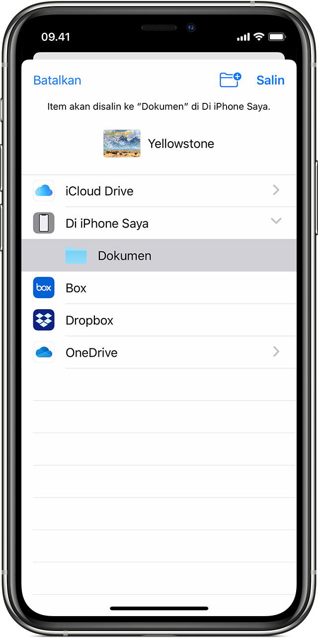 Menggunakan App File Di Iphone, Ipad, Atau Ipod Touch - Apple Support (Id)