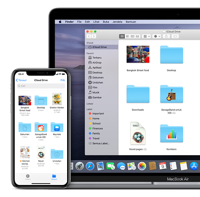 Mengatur iCloud di Mac Apple Support