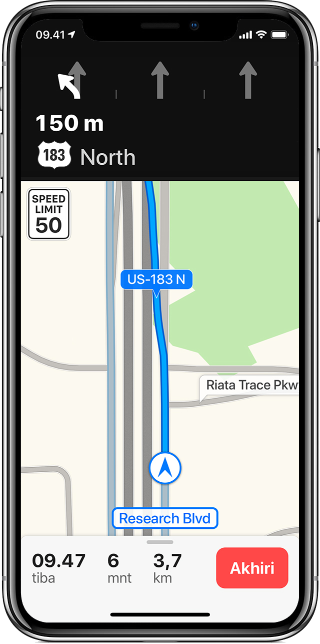 Menggunakan Peta Di IPhone IPad Atau IPod Touch Apple Support