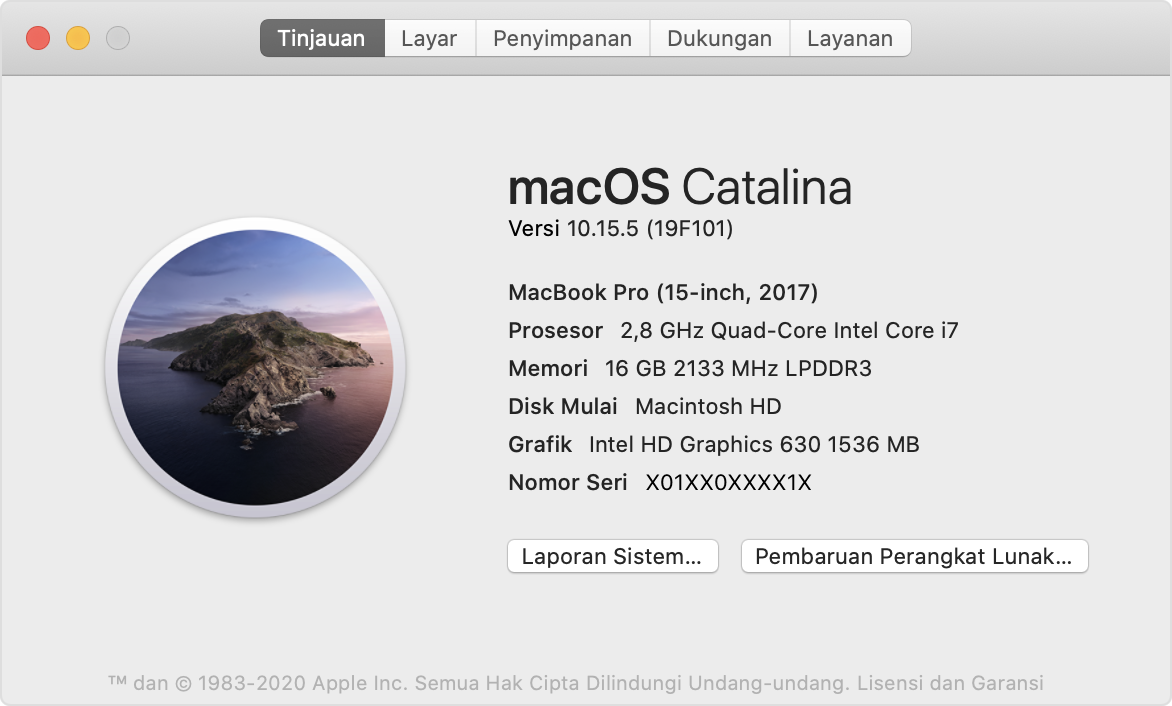 Menemukan Model Dan Nomor Seri Mac Apple Support