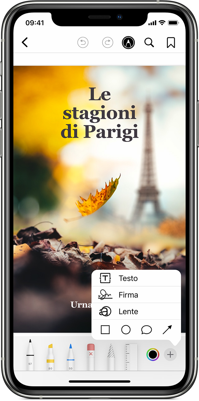 Salvare E Modificare File Pdf Su Iphone Ipad O Ipod Touch Con L App Libri Supporto Apple