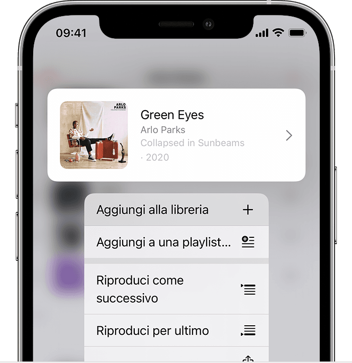 Aggiungere e scaricare contenuti musicali da Apple Music - Supporto Apple  (IT)