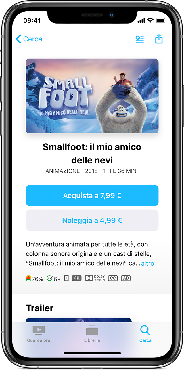 FILM ITUNES SU CHIAVETTA SCARICARE