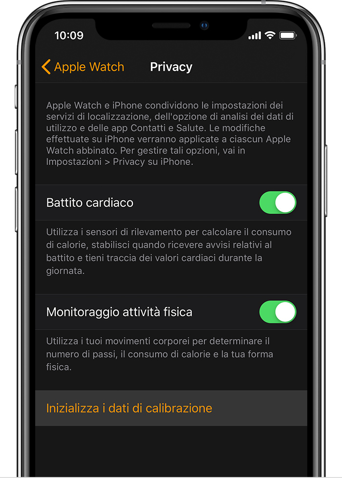 Impostazioni della privacy su iPhone