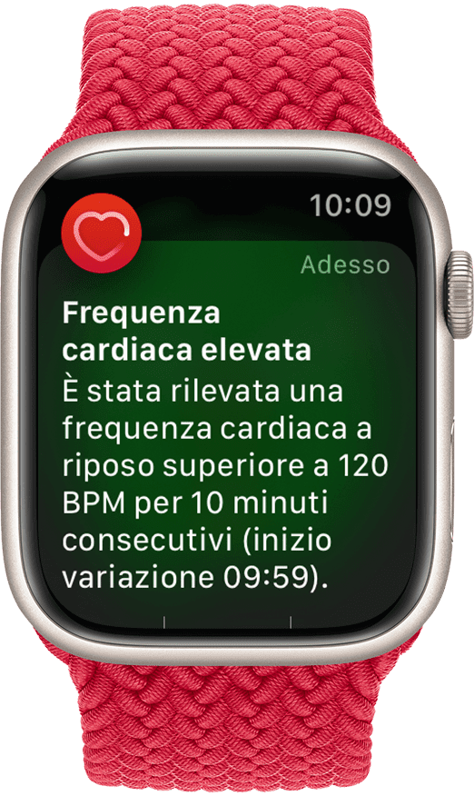 Notifiche relative alla salute cardiaca su Apple Watch - Supporto Apple (IT)