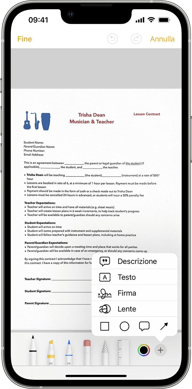 Come scansionare documenti su iPhone o iPad - Supporto Apple (IT)