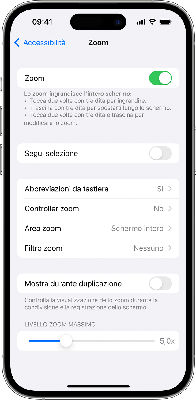 Se le icone della schermata Home appaiono ingrandite su iPhone, iPad o iPod  touch - Supporto Apple (IT)