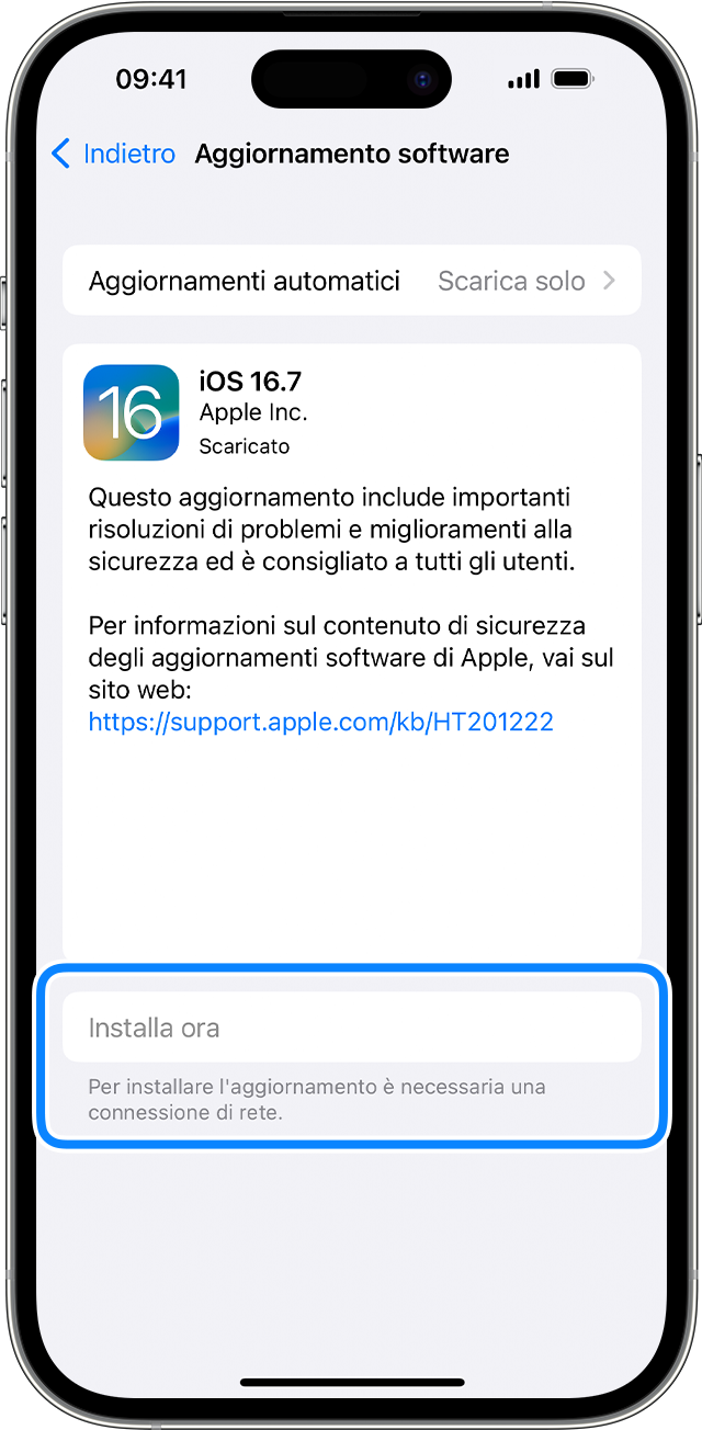 Se il tuo iPhone o iPad non si aggiorna - Supporto Apple (IT)