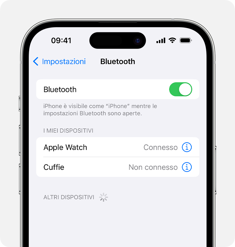 Abbinare un accessorio Bluetooth di terze parti ad iPhone o iPad - Supporto  Apple (IT)