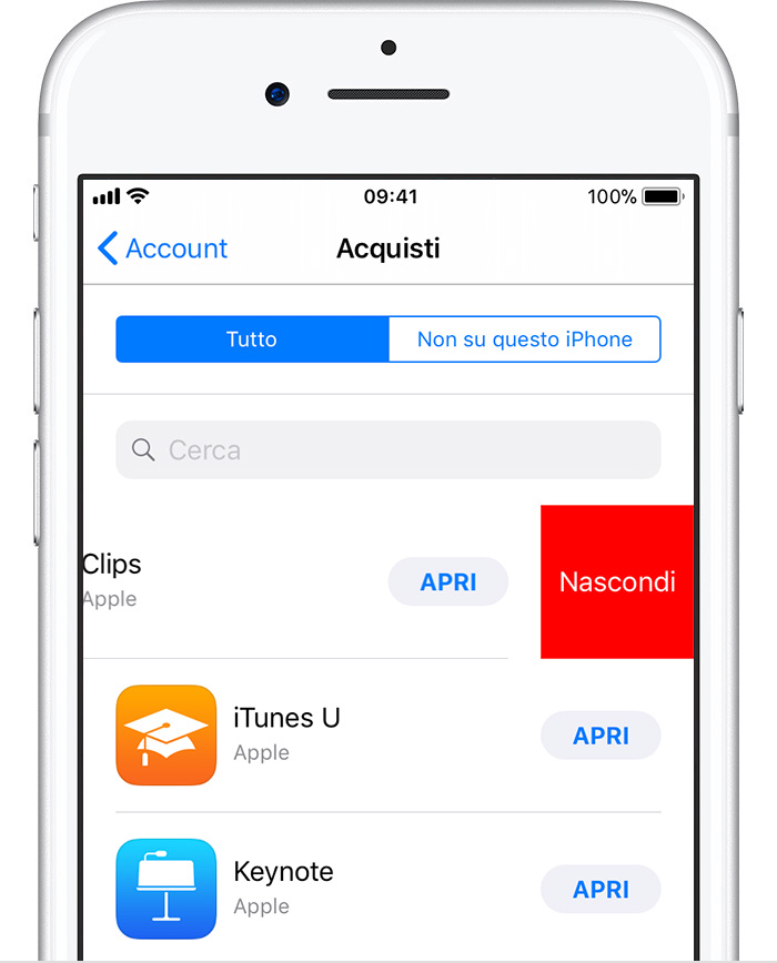 App per iOS