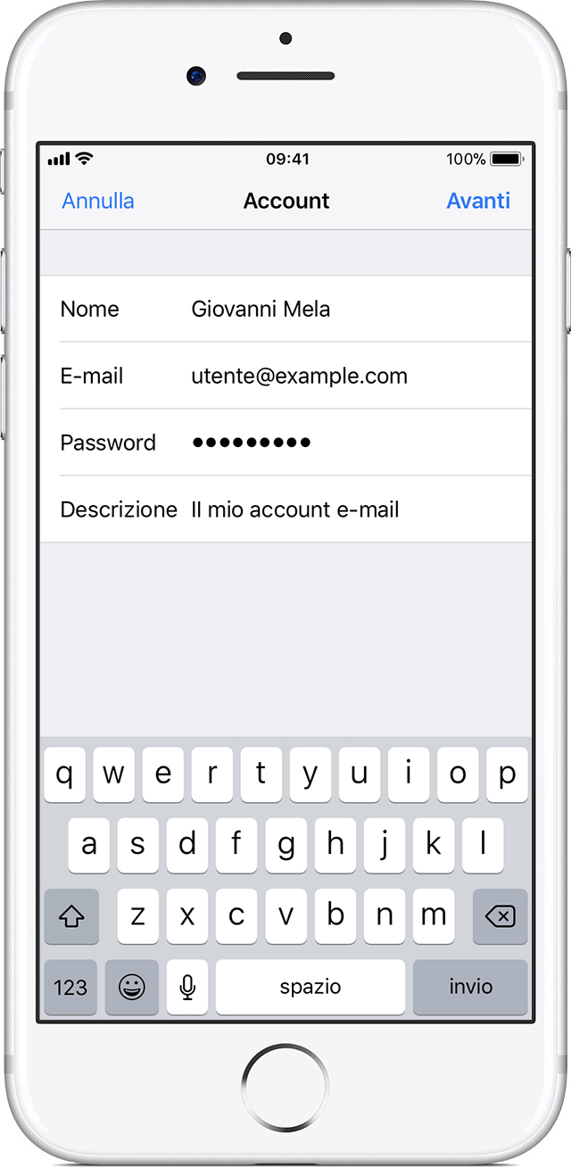 Come configurare Mail su iPhone