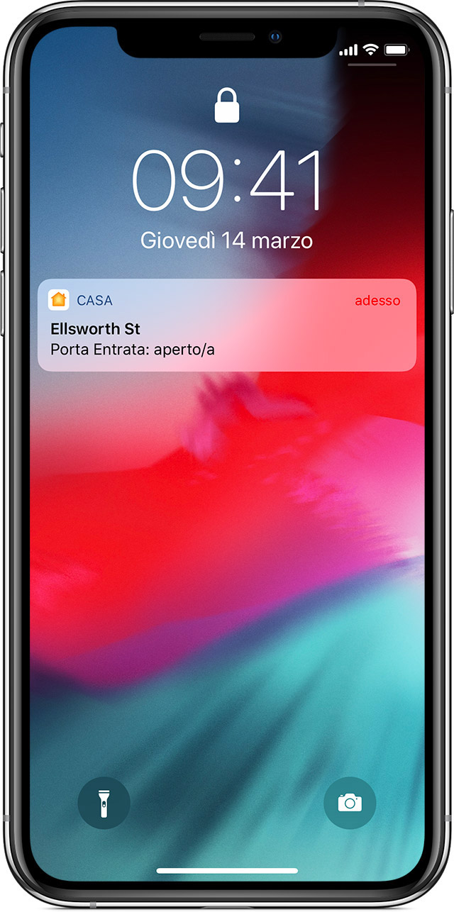 Ricevere le notifiche per gli accessori HomeKit Supporto Apple (IT)
