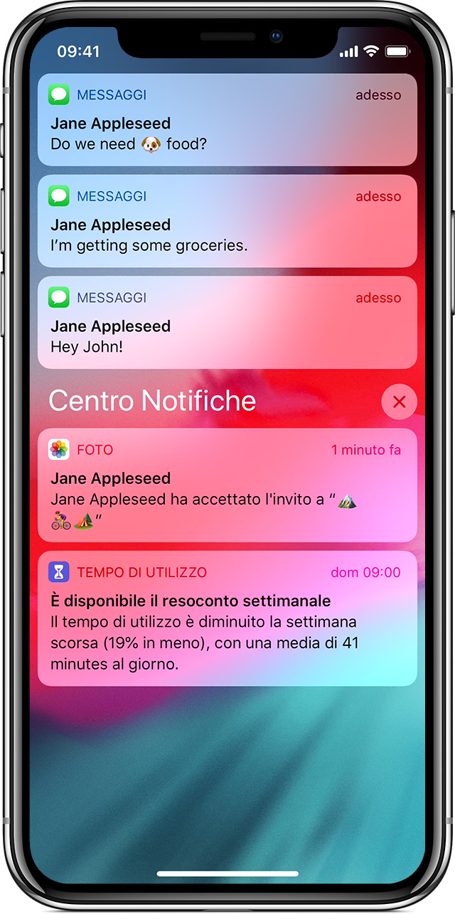 Usare i gesti per navigare su