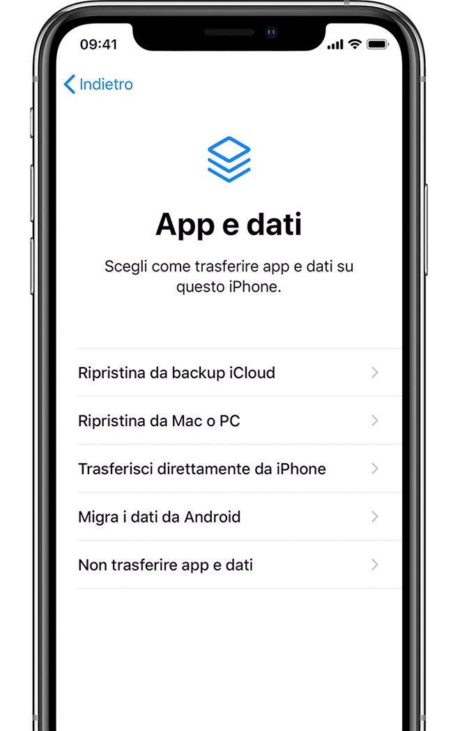 Configurare iPhone, iPad o iPod touch – z3nhirotest Italian