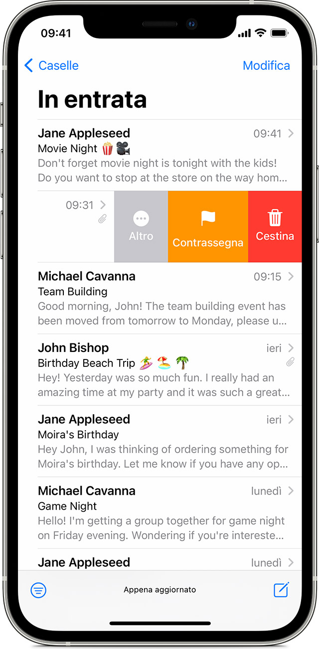 Eliminare Le Email Su Iphone Ipad E Ipod Touch Supporto Apple It