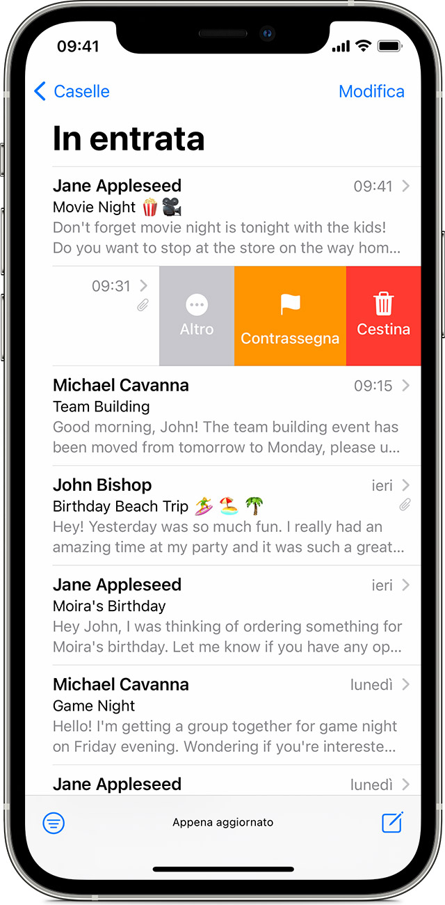 Eliminare le email su iPhone, iPad e iPod touch - Supporto Apple (IT)