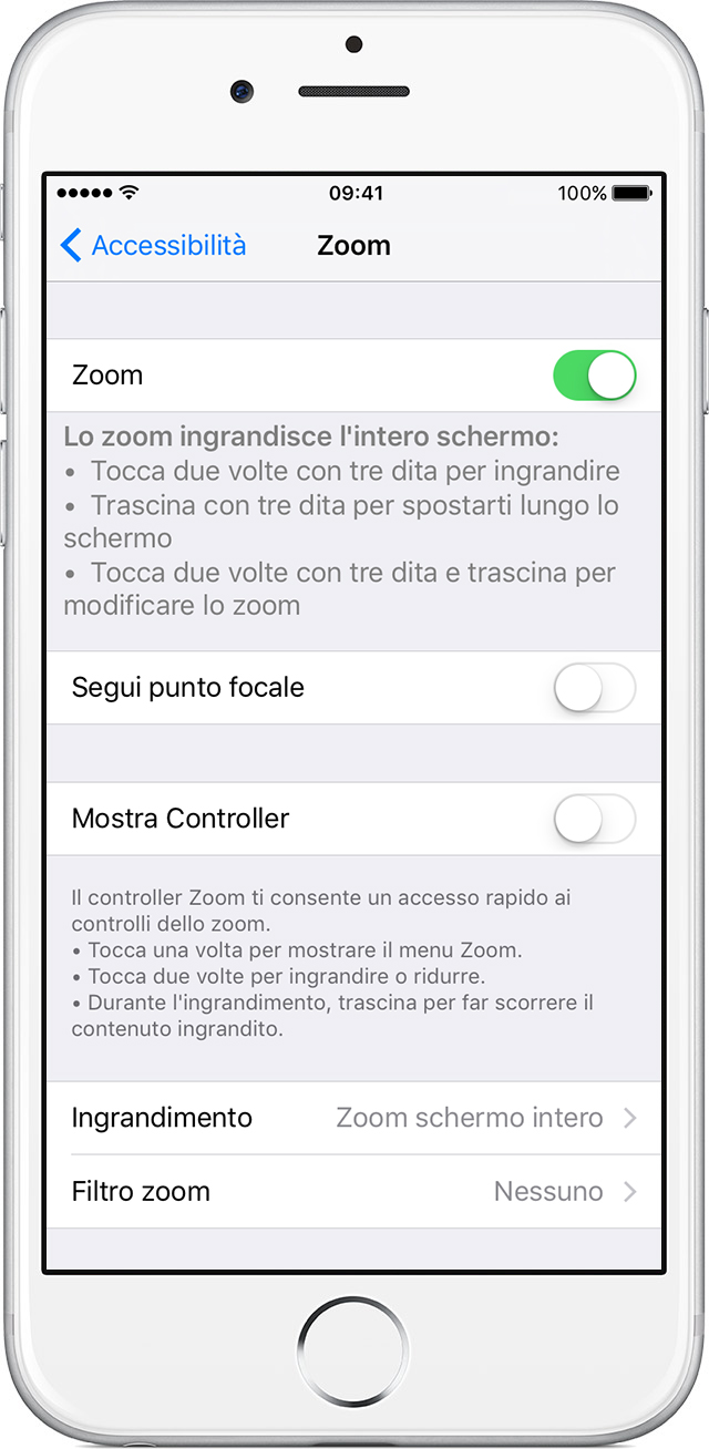 Come togliere zoom iphone : procedimento per disattivare -  Soluzionecomputer.it