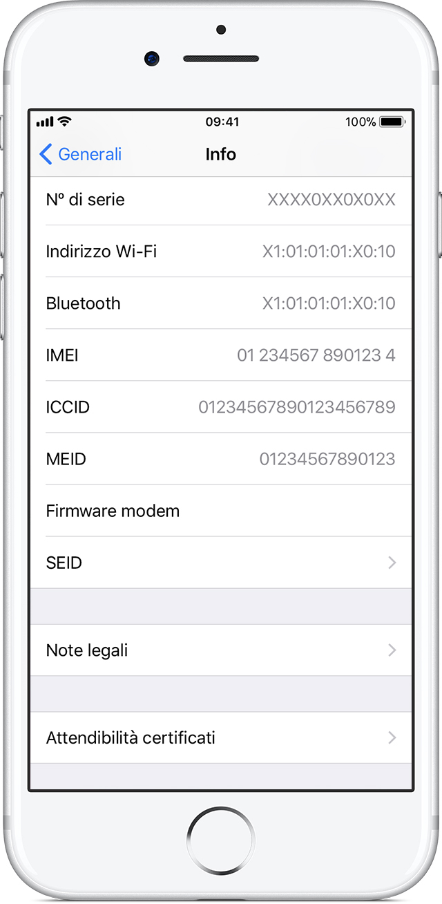 Verifica IMEI iPhone