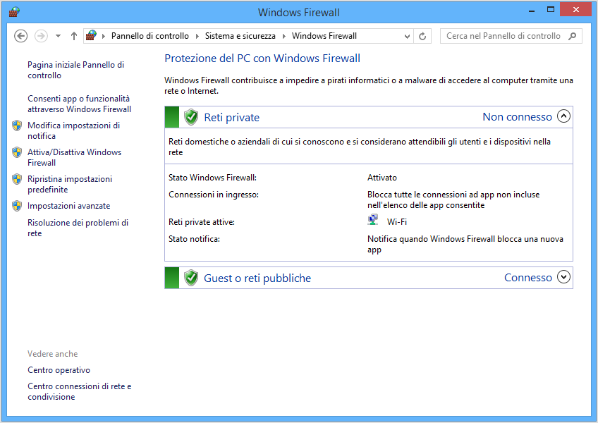 Come Disattivare Firewall Windows Vista