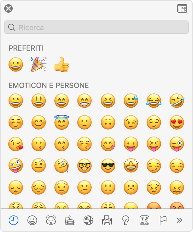 Come inserire emoji e simboli su Mac: il visore emoji