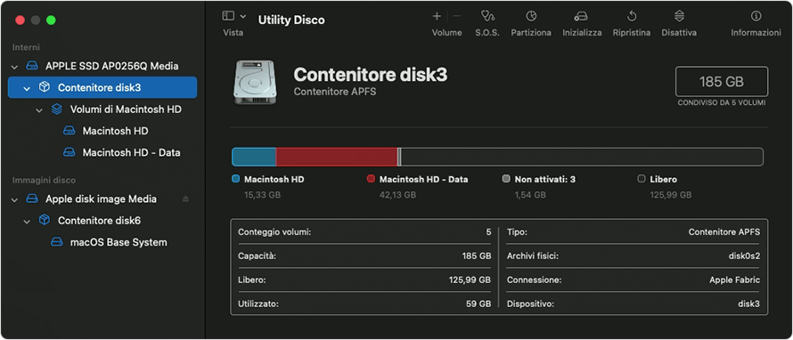 Utility Disco: contenitori e volumi