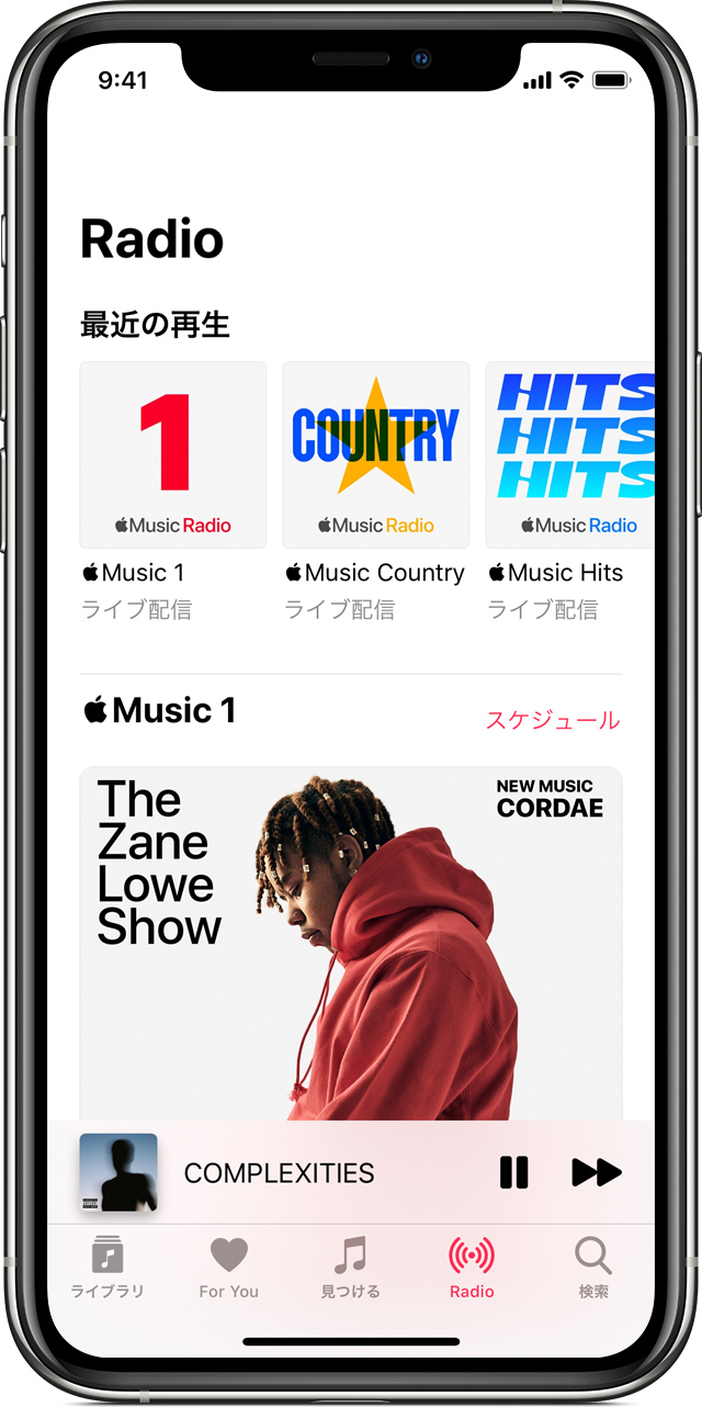 Apple Music App でラジオを聴く Apple サポート