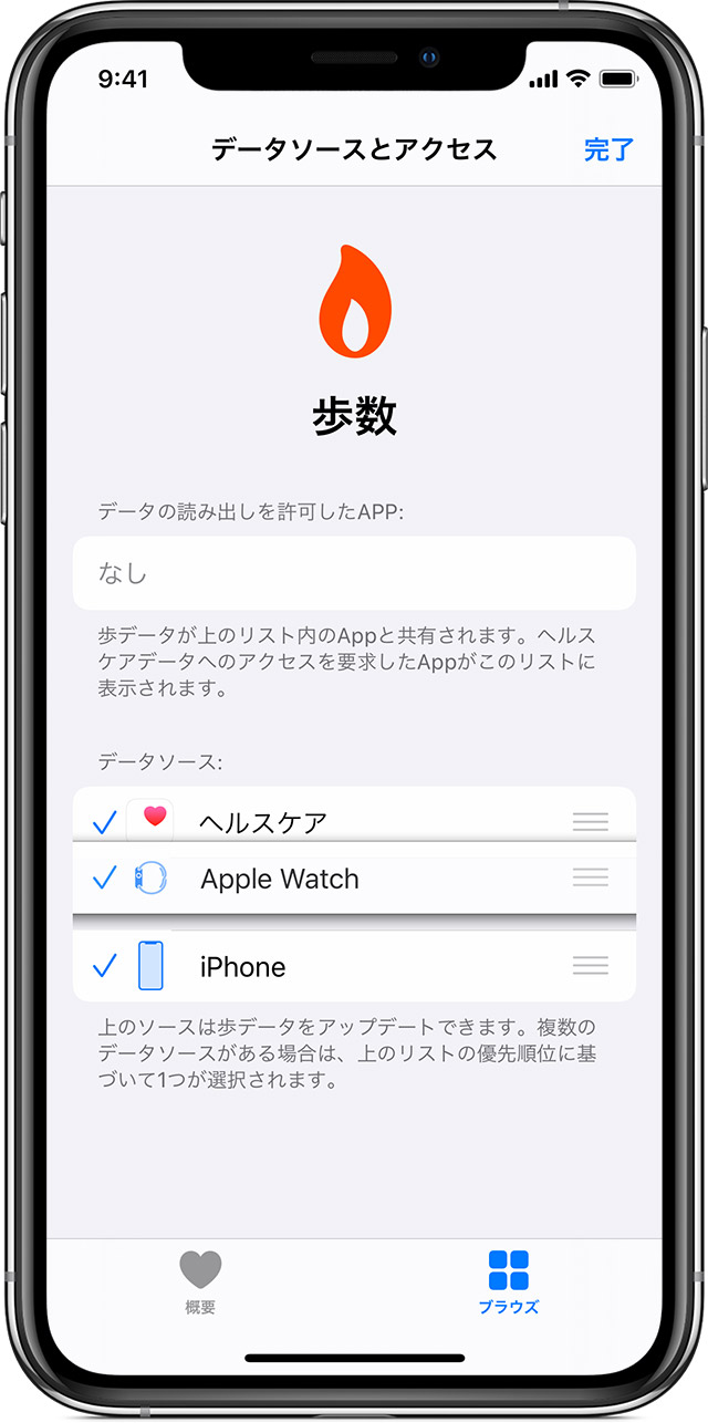 Iphone Ipod Touch Apple Watch でヘルスケアデータを管理する Apple サポート