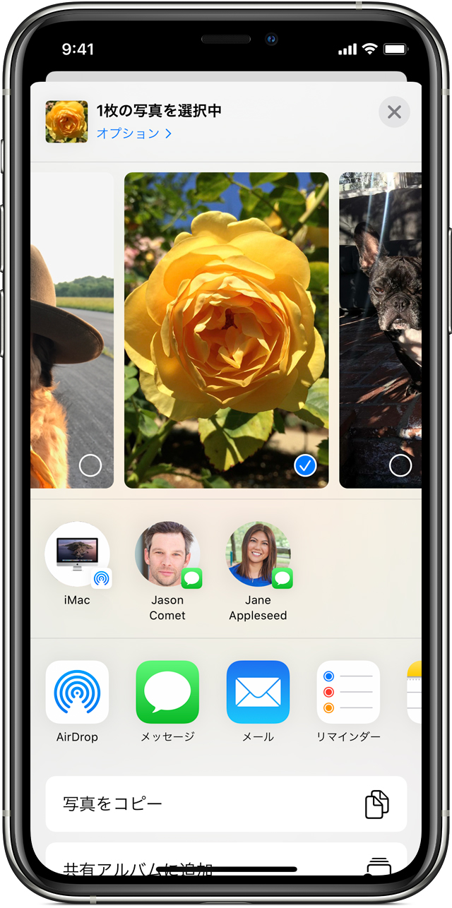 Iphone Ipad Ipod Touch で Airdrop を使う方法 Apple サポート
