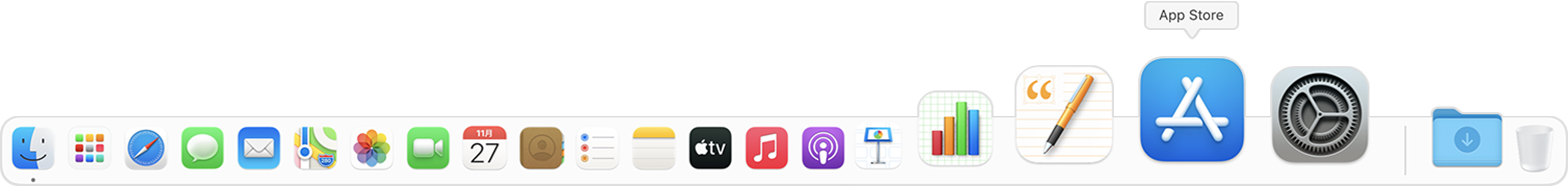 Mac の App Store から App をダウンロードする Apple サポート
