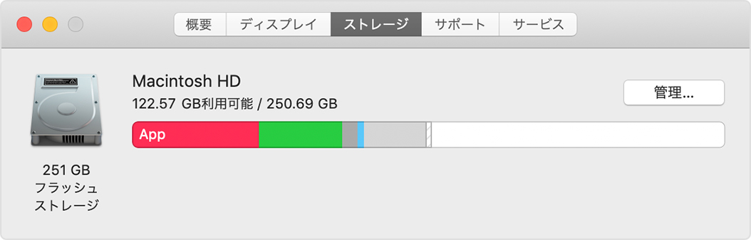 個別の Apfs ボリュームに Macos をインストールする Apple サポート