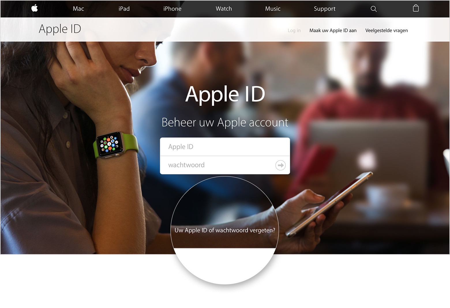 Als u het wachtwoord van uw Apple ID bent vergeten Apple Support