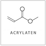 Symbool voor acrylaten