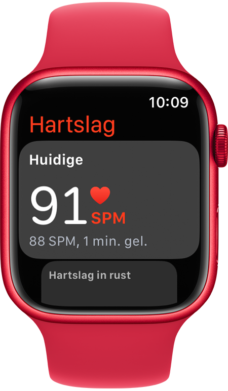 Boven hoofd en schouder fantoom Kort leven Uw hartslag in de gaten houden met Apple Watch - Apple Support (NL)