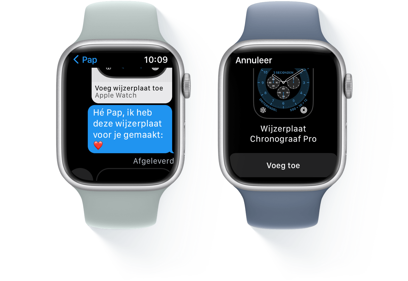 Apple Watch-wijzerplaten delen - Apple Support (BE)