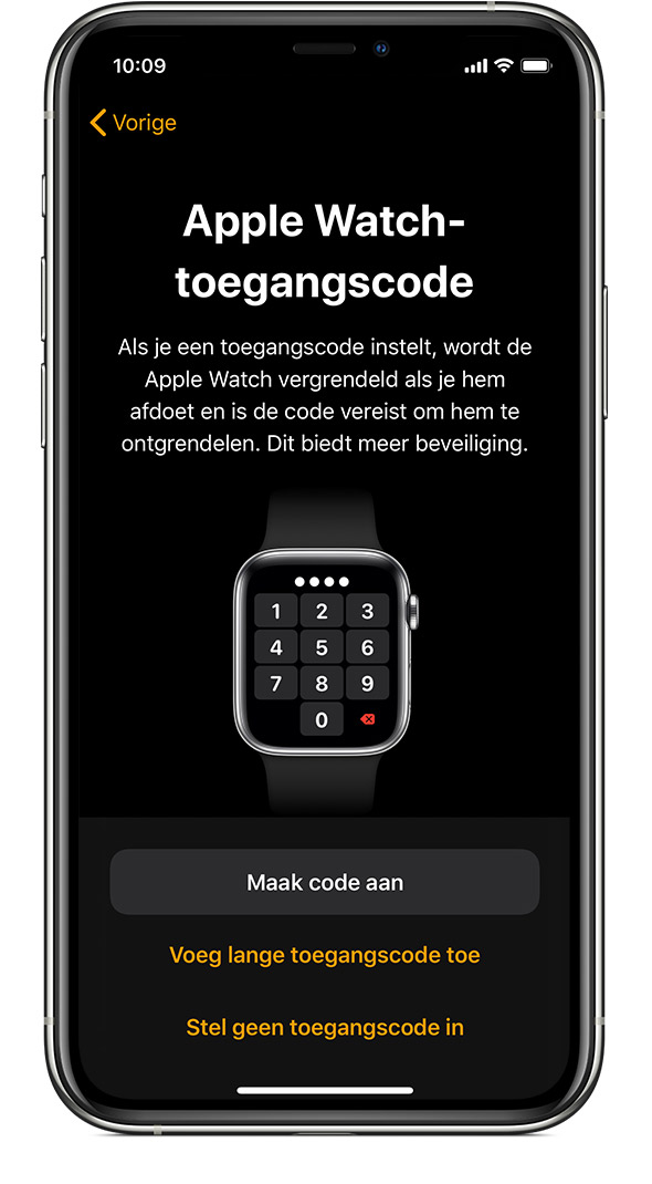 Uw Apple Watch Configureren Apple Support
