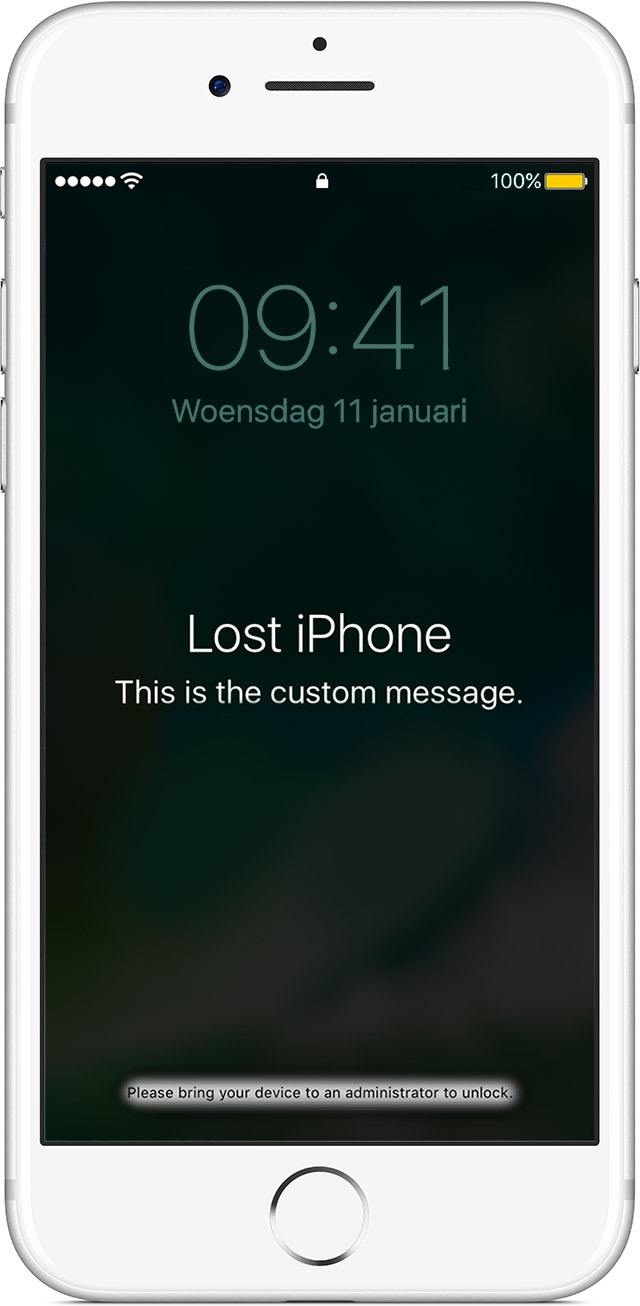 Aan de slag met een iPhone, iPad of iPod touch onder supervisie Apple