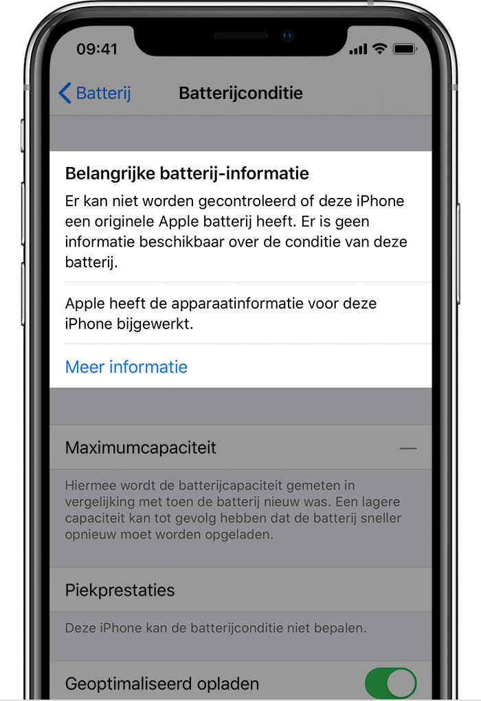 metalen Taiko buik oud De batterij en de prestaties van de iPhone - Apple Support (NL)