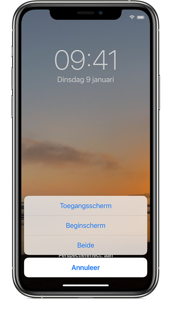 De Achtergrond Van Een Iphone Wijzigen Apple Support