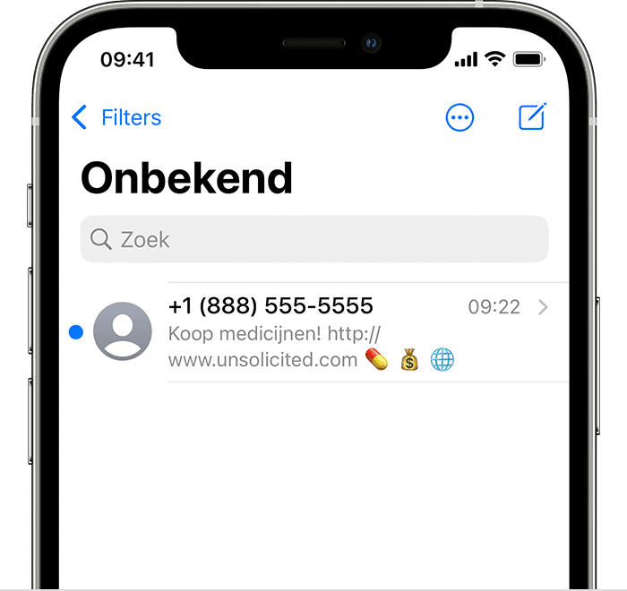 Telefoonnummers, contacten en e-mailadressen blokkeren op de iPhone of iPad  - Apple Support (NL)